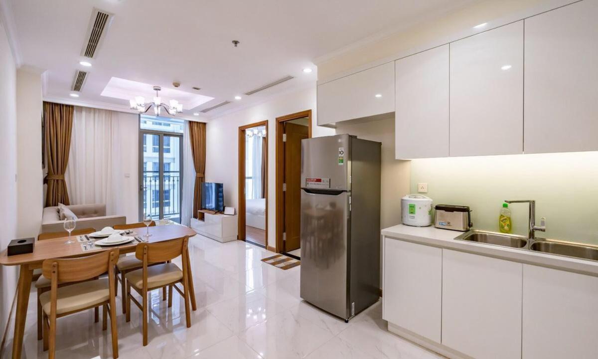 Cherry Homeapart Vinhomes Central Park Ho-Chi-Minh-Stadt Exterior foto