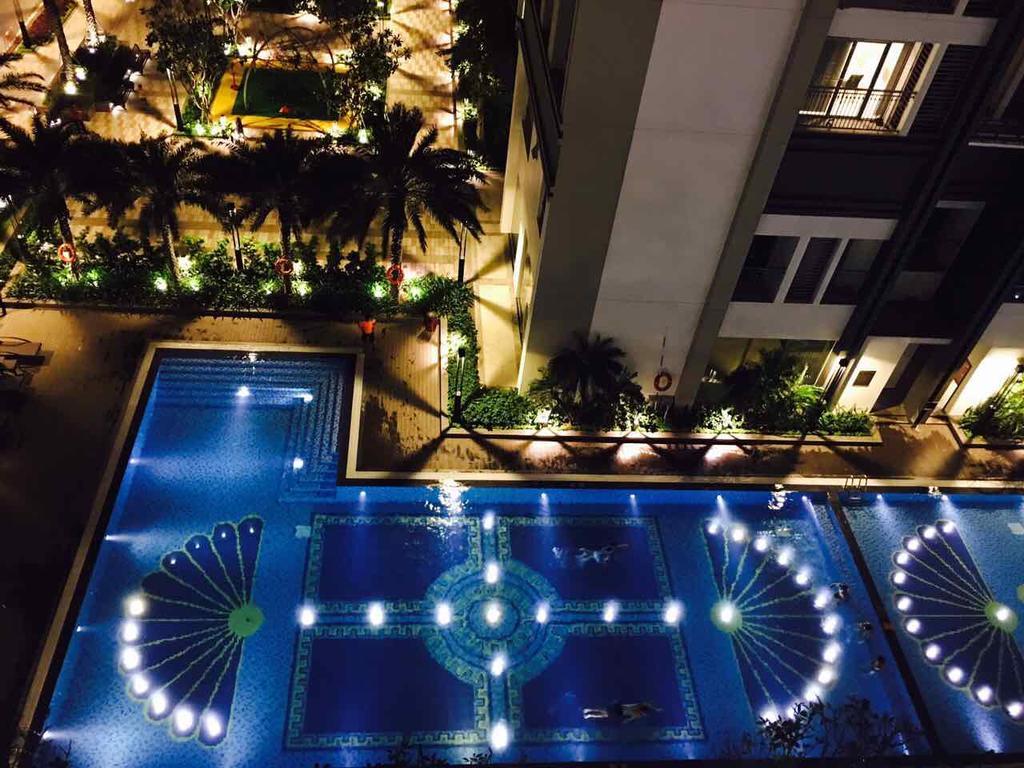 Cherry Homeapart Vinhomes Central Park Ho-Chi-Minh-Stadt Exterior foto